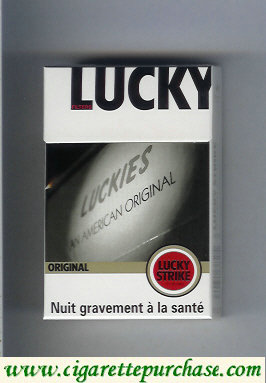 Lucky Strike Original Filters cigarettes hard box